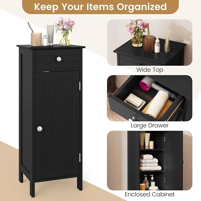 GLACER Floor Storage Cabinet, Living Room - Image 5