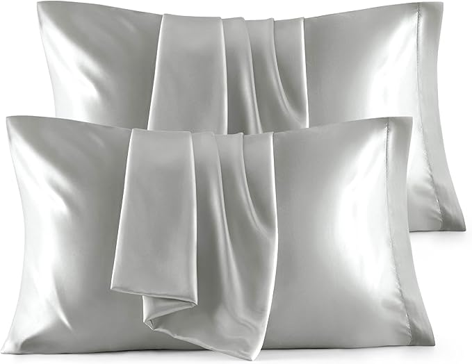 Bedsure King Size Satin Pillowcase Set of 4 by BEDSURE