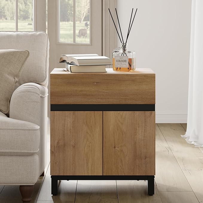 WAMPAT 2 Pack Modern End Table - Image 5