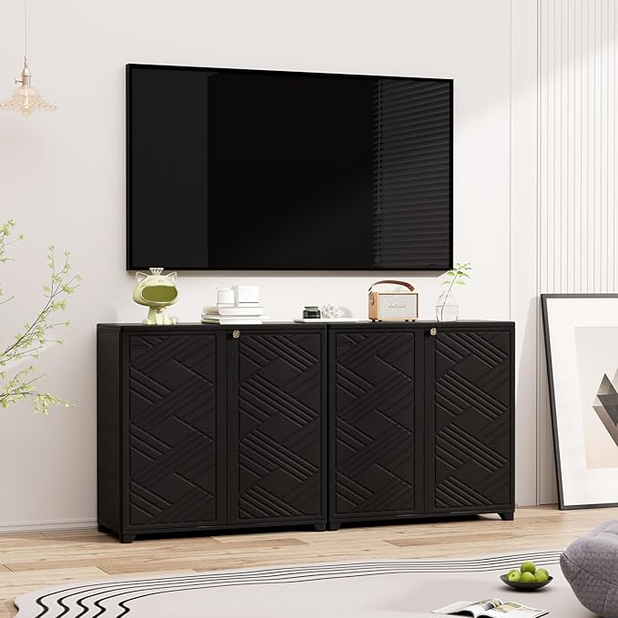 Outdoor/Indoor Storage Box, Resin and Plastic Storage Cabinet Waterproof - Image 6