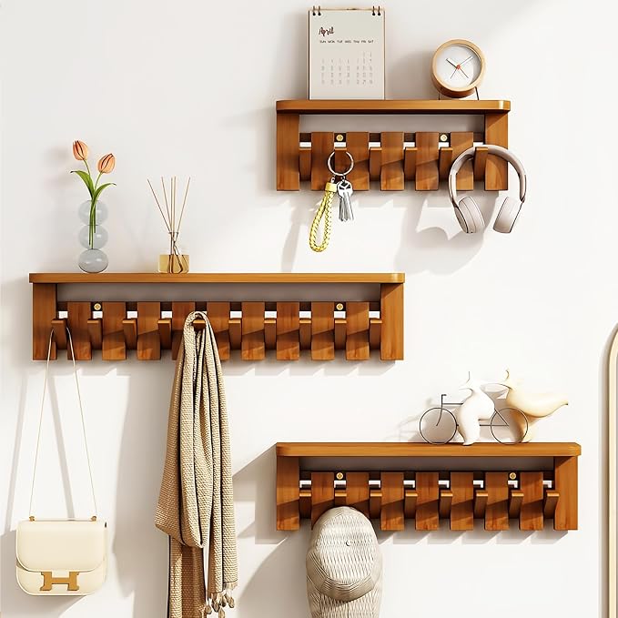 Wall Mounted Piano Key Hanger | Flip Style Hook | Entrance Wall Art Hook - Image 8