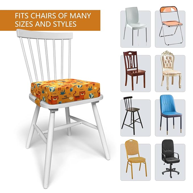 Toddler Booster Seat for Dining Table, Portable Booster Seat for Kitchen Chair - Image 6