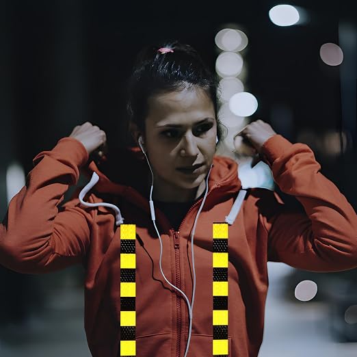 Reflective Tape Outdoor Waterproof 1 inch X 166 feet, High Visibility Hazard - Image 4