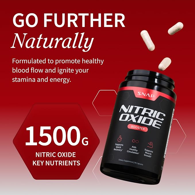 Snap Supplements Nitric Oxide Supplement - Image 2