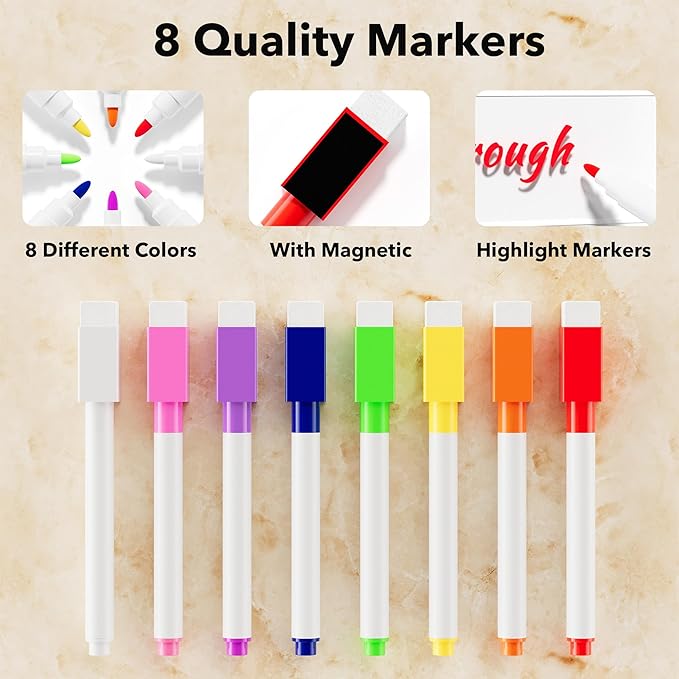 Acrylic Magnetic Dry Erase Board - Field & Grace