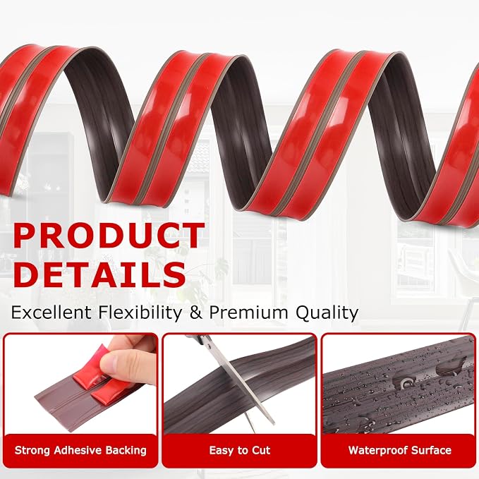 Flexible Wall Corner Protector Moulding Trim Peel and Stick Wall Corner Guards - Image 3