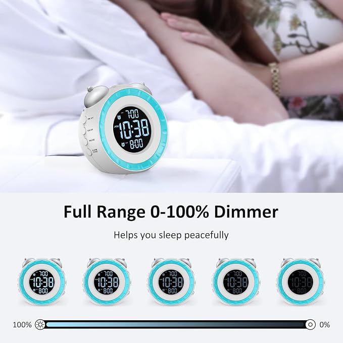 uscce Loud Dual Alarm Clock - Image 3