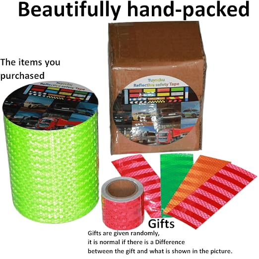 Green Reflective Tape Outdoor Waterproof 6 inch, High Visibility Hazard - Image 4