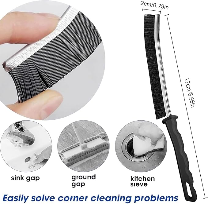 Crevice Cleaning Brush, Tight Spaces & More - Image 3