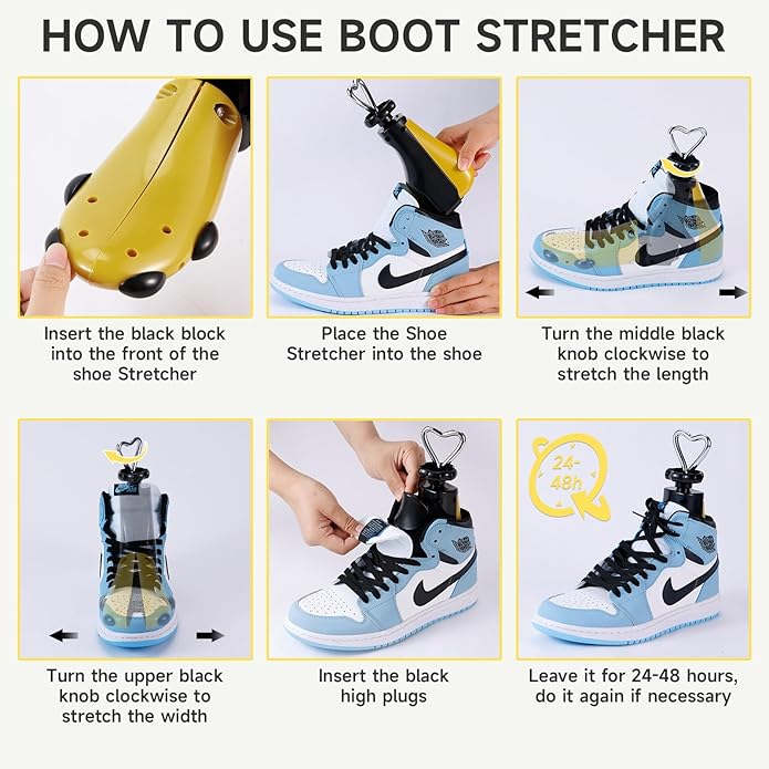 Shoe Stretcher Men, Women Leather Boot Stretcher - Image 5
