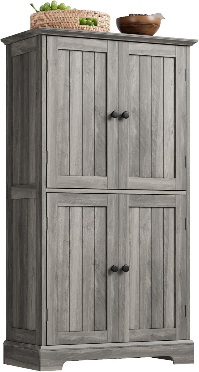 ChooChoo Bathroom Floor Cabinet, Farmhouse Bathroom Storage Cabinet - Image 8