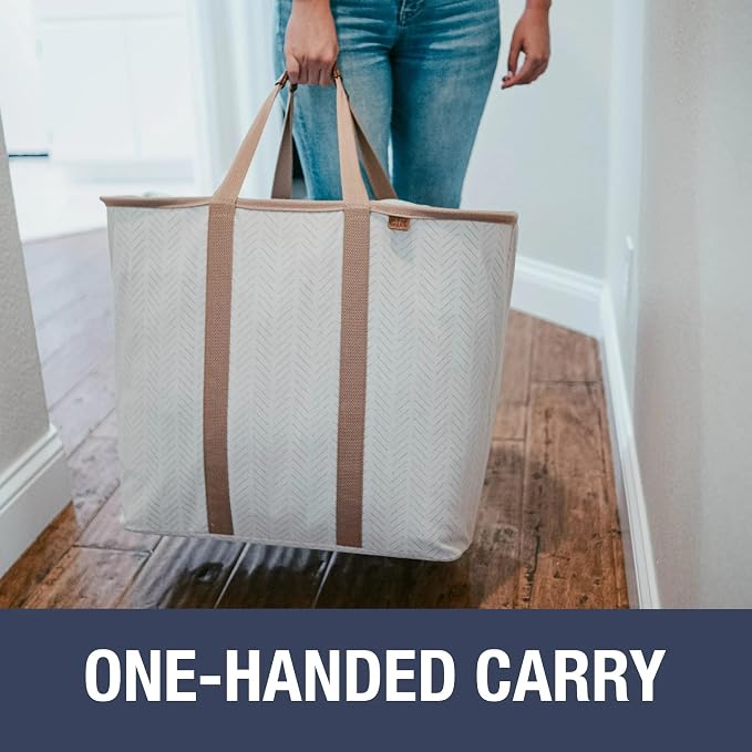 CleverMade Collapsible Laundry Caddy - Image 3