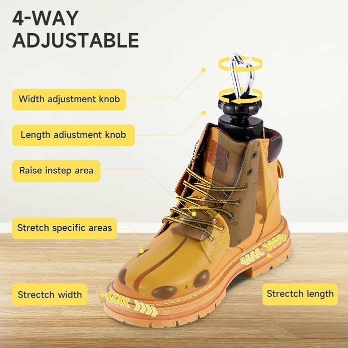 Shoe Stretcher Men, Women Leather Boot Stretcher - Image 3