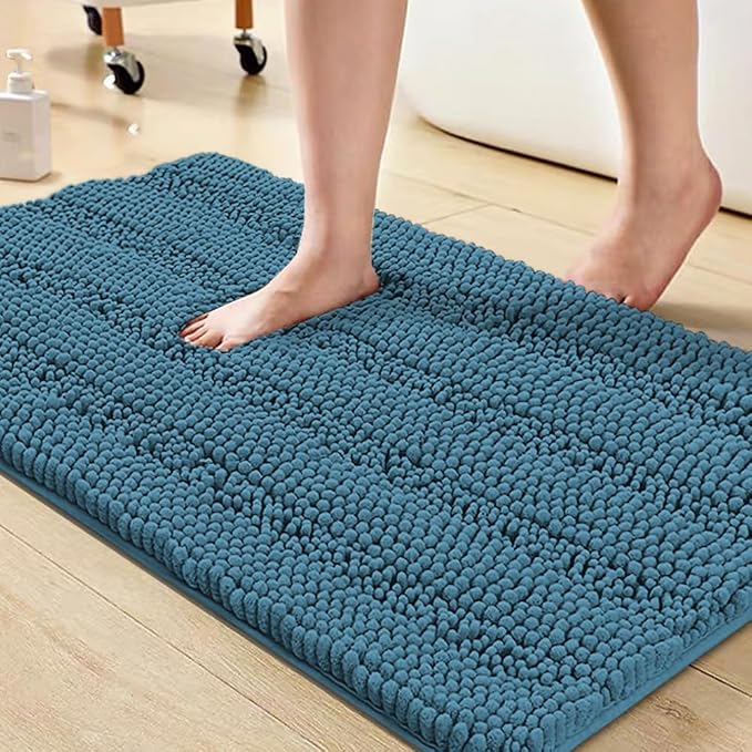 Turquoize Bathroom Rugs and Mats 1-Piece Bath Mat Set Non Slip Bath Mats by Turquoize