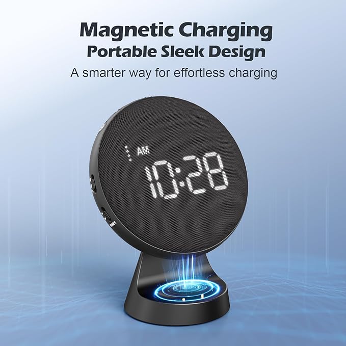 REACHER Loud Alarm Clock for Heavy Sleepers Adults/Kids/Teens, Vibrating Alarm - Image 4