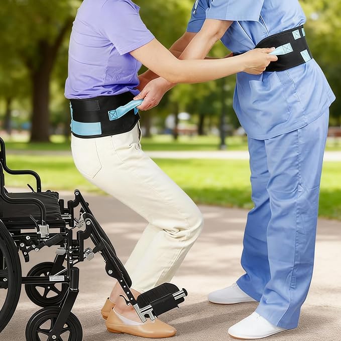 Transfer and Walking Gait Belt, Rehabilitation Assistive Device Safety Gait Belt - Image 9
