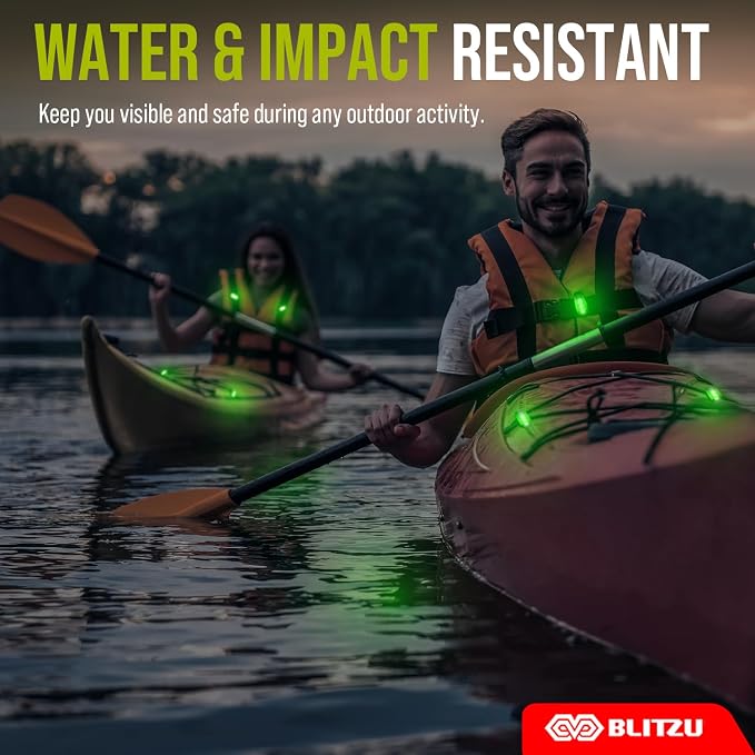 4 Pack LED Safety Light, Clip on Reflective Gear Lights - Image 4