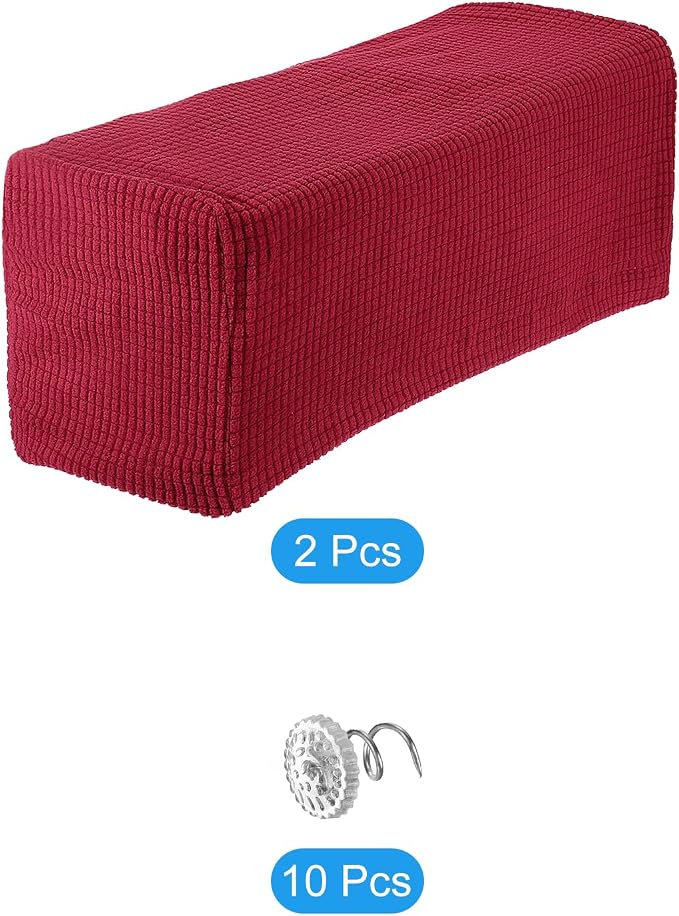 uxcell 2pcs Stretch Armrest Covers - Image 3