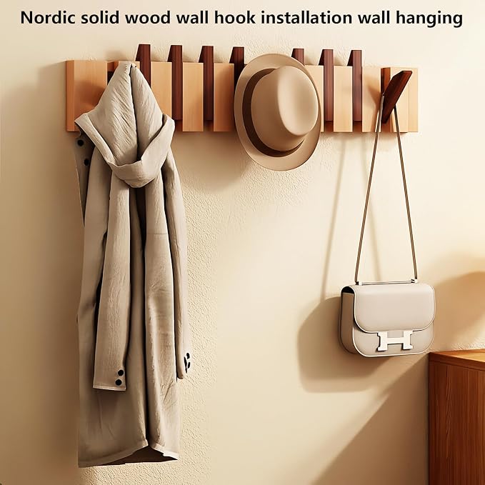 Wall Mounted Piano Key Hanger | Flip Style Hook | Entrance Wall Art Hook - Image 6
