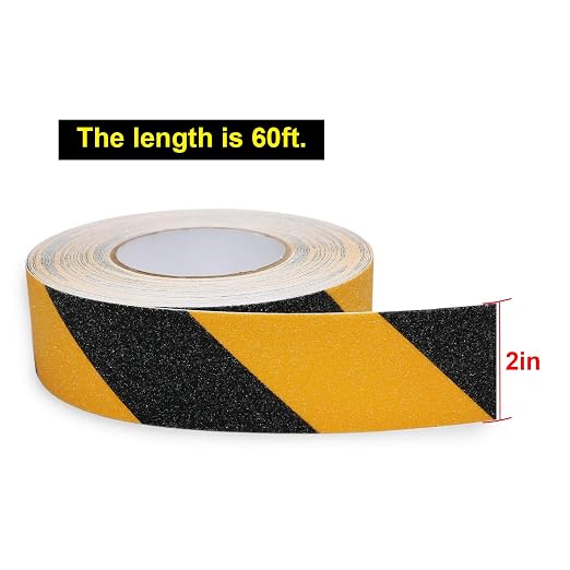 Anti Slip Safety Grip Tape 2 Inch x 60 Foot, Non Skid Tread - Image 2