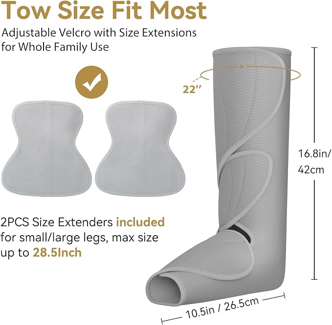 FIT KING Air Compression Leg Massager - Image 6