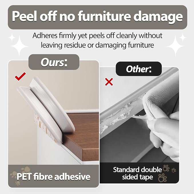 Edge Protector for Baby Proofing 6.5ft Heavy-Duty Soft Rubber Foam Furniture - Image 4