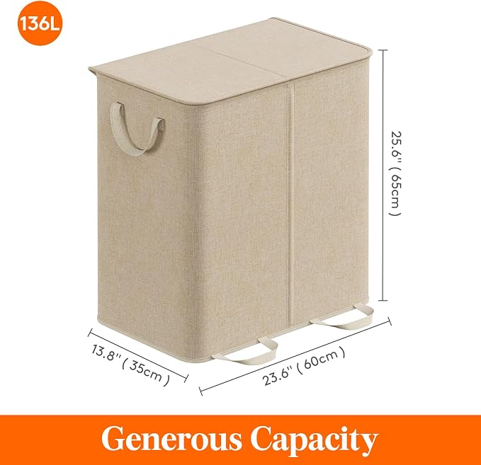 Lifewit Double Laundry Hamper - Field & Grace