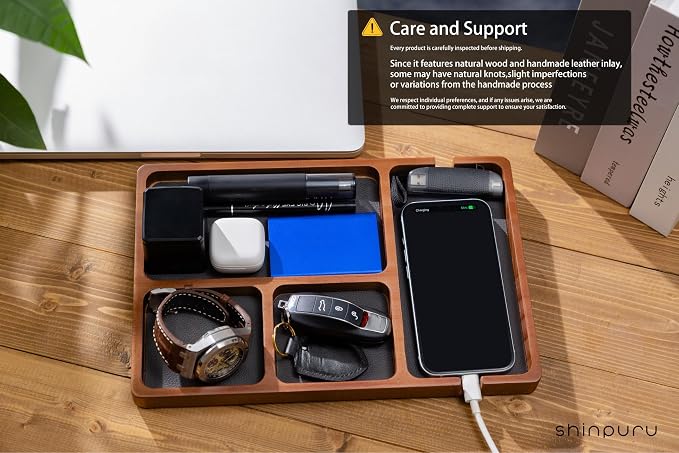 Shinpuru Wooden Valet Tray - Image 4