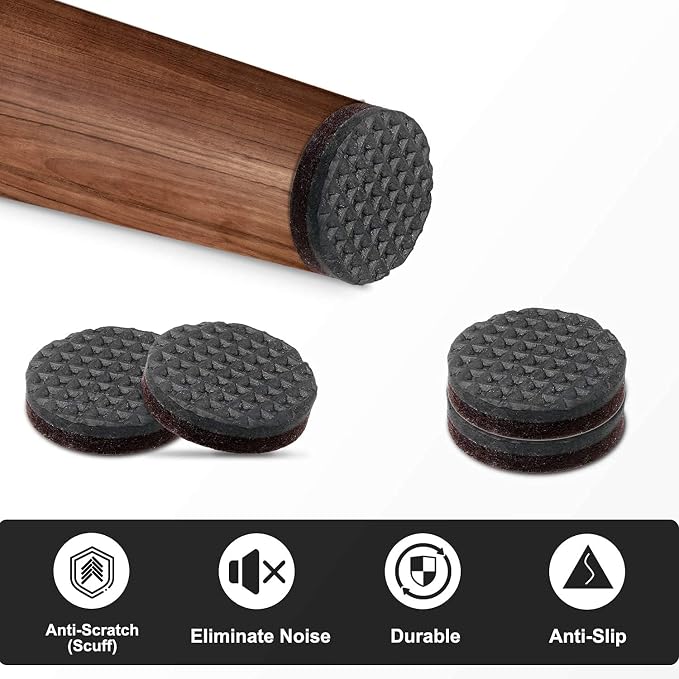 Yelanon Non Slip Furniture Pads -38 pcs" Furniture Grippers Hardwood Floors - Image 5