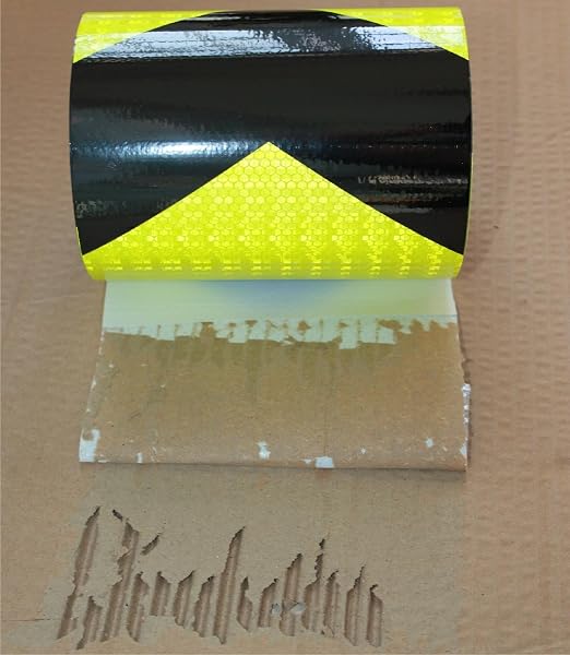 Reflective Tape Outdoor Waterproof 6 inch X 66 feet, High Visibility Hazard - Image 2