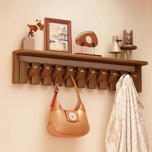 Wall Mounted Piano Key Hanger | Flip Style Hook | Entrance Wall Art Hook by FleiSleep