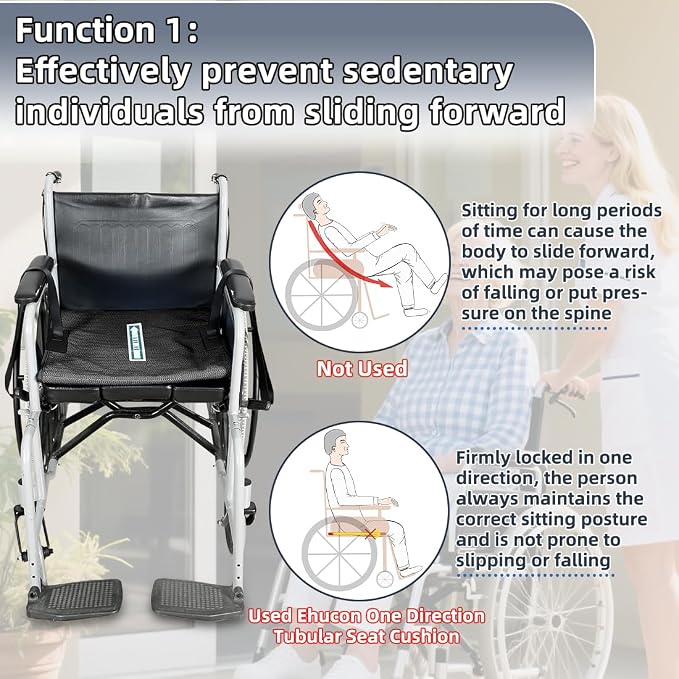 One Way Transfer Support Cushion, Non Slip Tubular Pad - Image 4