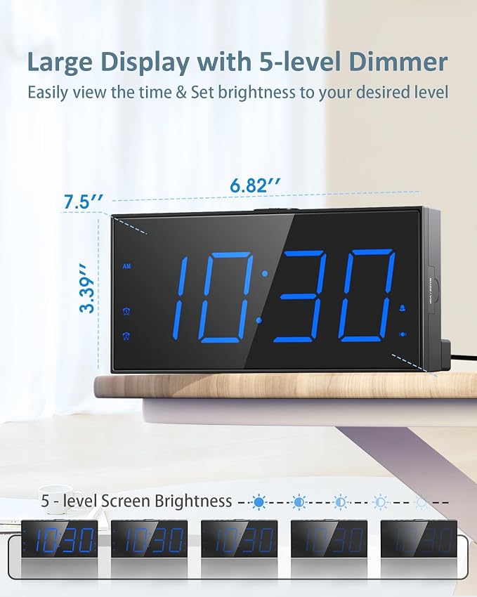 Roxicosly Loud Alarm Clock - Image 4