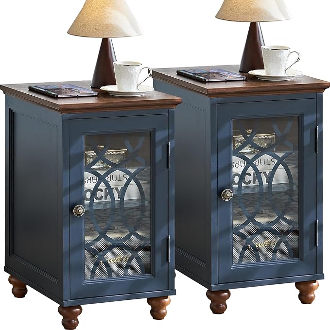 Narrow Side Table Set of 2 by Joaxswe