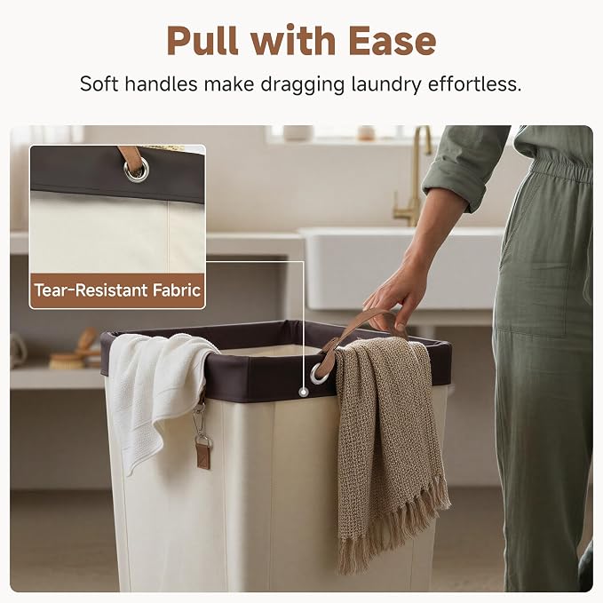 StorageWorks 160L Laundry Basket - Field & Grace