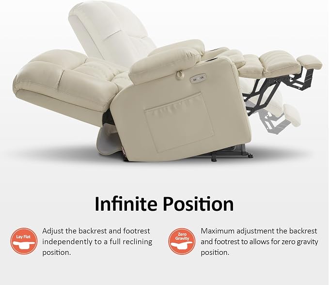 MCombo Dual Motor Power Lift Recliner Chair - Image 7