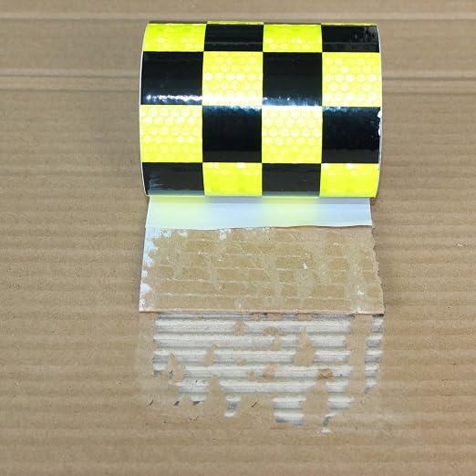 Reflective Tape 4 inch X 10 feet, Outdoor Waterproof Hazard Conspicuity Safety - Image 2