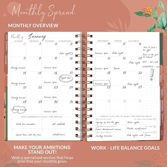 PLANBERRY Hourly Schedule Planner Premium – Undated Weekly Organizer - Image 4
