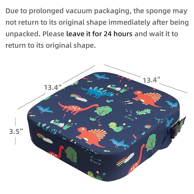 Toddler Booster Seat for Dining Table, Portable Kids Booster Seat - Image 3