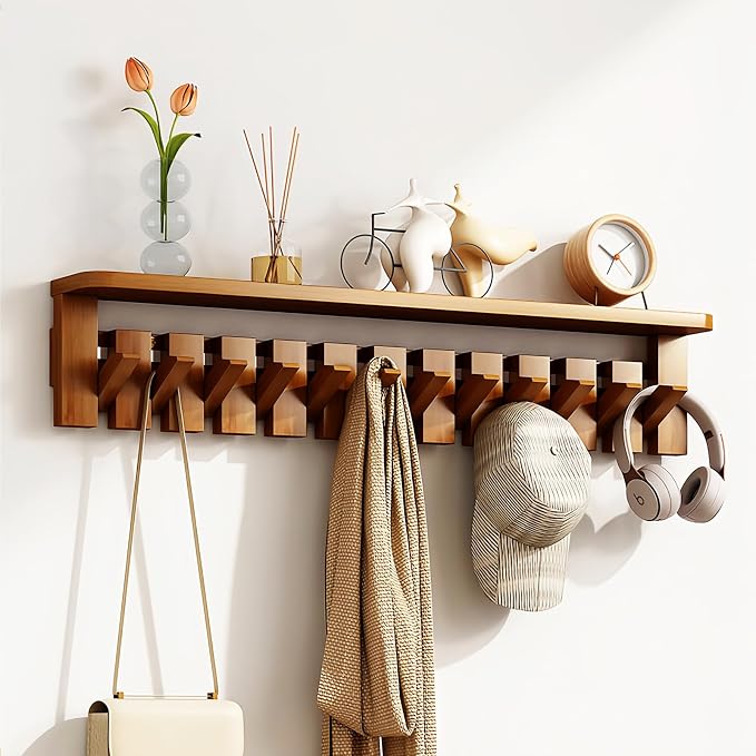 Wall Mounted Piano Key Hanger | Flip Style Hook | Entrance Wall Art Hook - Image 8