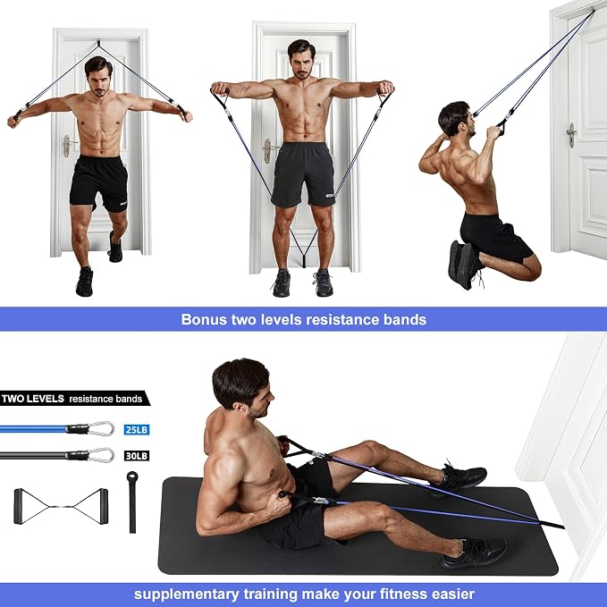 Ally Peaks Pull Up Bar for Doorway | Thickened Steel Max Limit 440 lbs Upper - Image 6