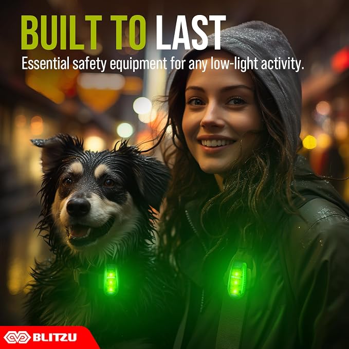 4 Pack LED Safety Light, Clip on Reflective Gear Lights - Image 5
