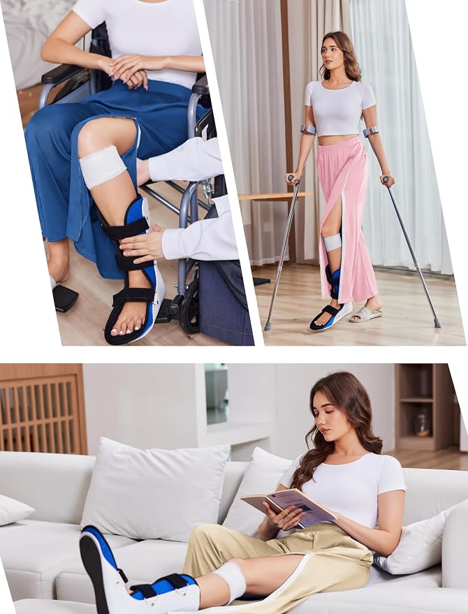 Deyeek Tear Away Pants for Women Side Slit Snap Sweatpants Loose Fit Post - Image 6