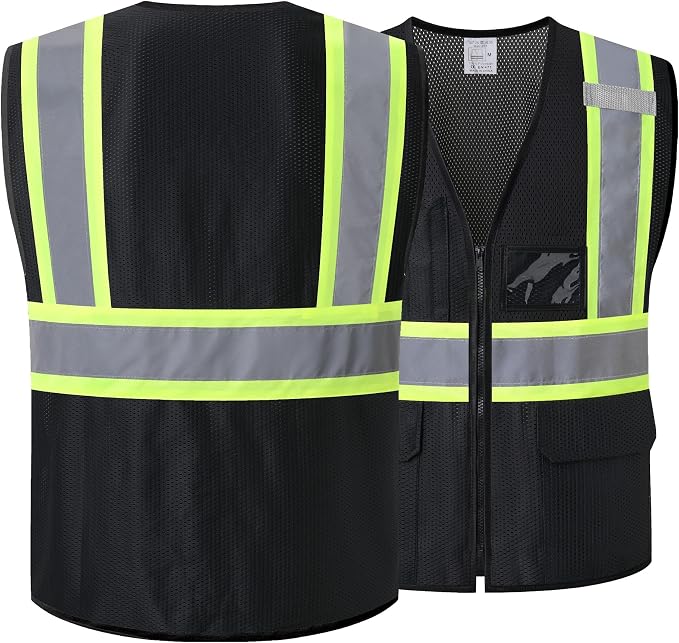 Reflective Safety Vest for Men Women Hi Vis Vest - Image 5