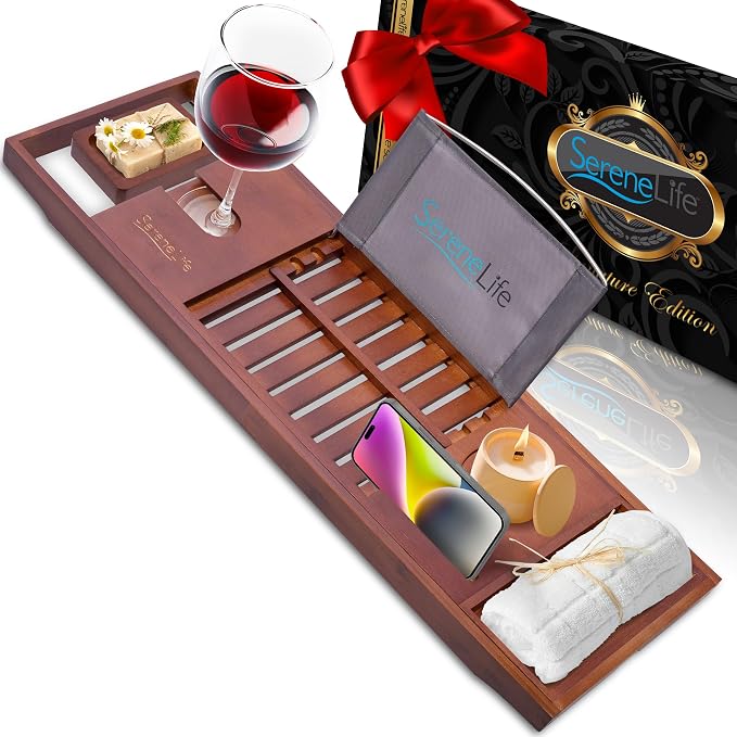 SereneLife Premium Bathtub Tray Caddy by SereneLife