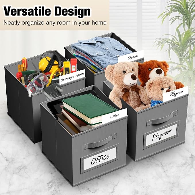 10 Pcs Fabric Storage Cubes - Image 4