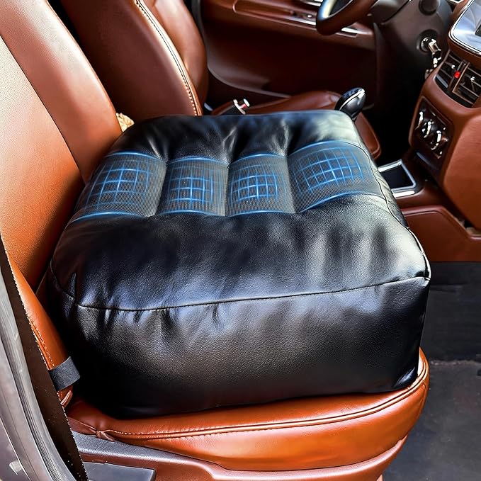 Adult Booster Car Seat Cushion for Office Chair & Driving 17.7"x15.7"x5.9" - Image 7