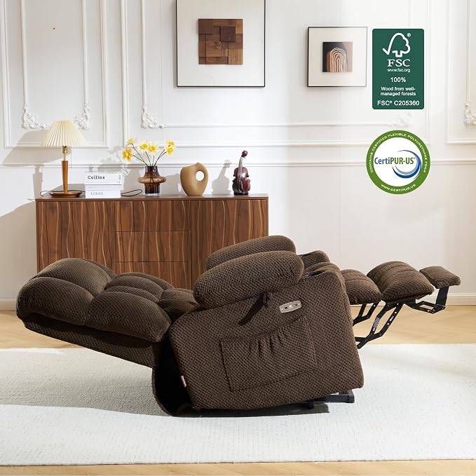 MCombo Dual Motor Power Lift Recliner Chair - Image 2