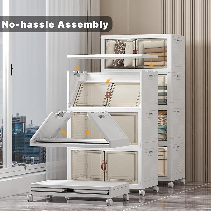 Extra Large Stackable Storage Bins - Image 2