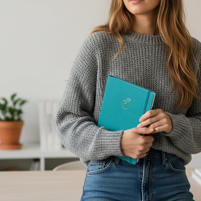 Life & Apples Wellness Journal Planner – Food Log, Fitness Tracker, Habit - Field & Grace